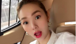 Minh Hằng vẫn giữ tâm trạng vui vẻ giữa tâm bão