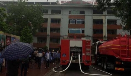 Tuyên Quang: Cháy bệnh viện đa khoa, hơn 500 bệnh nhân phải sơ tán