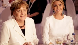 Khen bố, ái nữ nhà Trump bị la ó