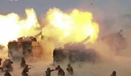 Triều Tiên dọa xóa sổ Mỹ và Hàn Quốc bằng 5 triệu quả bom