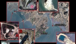 Triều Tiên bị nghi xây hàng loạt đảo nhân tạo để phóng tên lửa