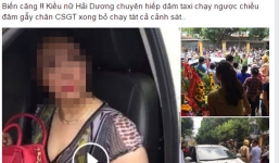 Sự thật clip “kiều nữ Hải Dương” lái ô tô đâm gãy chân CSGT