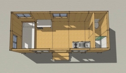 Nhà ở người Việt nhỏ nhất 25m2, nhưng ở Mỹ thậm chí chỉ 9m2