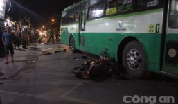 Thanh niên bị xe buýt cán tử vong tại chỗ