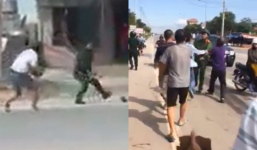 Tin mới nhất vụ hai thanh niên cầm gạch tấn công cảnh sát