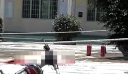 Bức xúc do tranh chấp đất, một người dân tự thiêu ở trụ sở UBND xã 