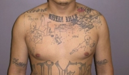 Tên sát nhân 'máu lạnh' xăm kế hoạch phạm tội lên người