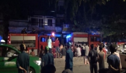 Tiệm sửa chữa xe máy bị 'bà hỏa' viếng thăm trong đêm