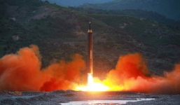 Triều Tiên công bố loạt ảnh vụ thử tên lửa thành công nhất