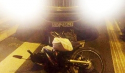 Bị xe container cuốn vào gầm, 3 mẹ con thương vong