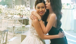 Mặc gợi cảm đi đám cưới, Kỳ Duyên 'lấn lướt'cả cô dâu