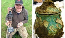 Đi dò kim loại, người đàn ông 'đổi đời' nhờ tìm thấy kho báu trị giá hàng triệu đô