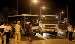 Kẹt xe nghiêm trọng trên đèo Cù Hin vì tài xế bỏ xe chắn ngang đường