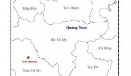 Quảng Nam: Động đất 2,7 độ Richter 