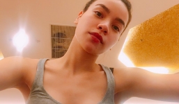 Facebook sao Việt: Hồ Ngọc Hà khoe tư thế khó đỡ ở phòng tập khiến quý ông 'bấn loạn'