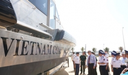 Cảnh sát Biển Việt Nam nhận bàn giao 6 tàu tuần tra từ ĐSQ Mỹ