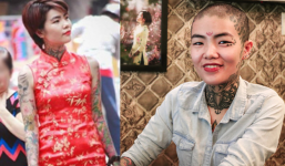 Từng bị dè bỉu giữa phố, cô gái Sài Thành bất ngờ cạo trọc xăm kín đầu