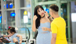 Hai mẹ con Maya xuất hiện cùng đại gia trẻ tuổi