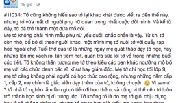 Đọc tâm sự chảy nước mắt của cậu bạn vừa mất mẹ, không ai còn muốn vô tâm với mẹ mình thêm nữa!