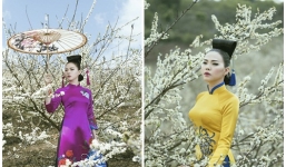 'Phù thủy makeup' Kenny Thái ra mắt BST áo dài mang phong cách Nhật Bản