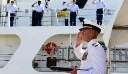 Mỹ bàn giao tàu tuần duyên tải trọng cao cho cảnh sát biển Việt Nam