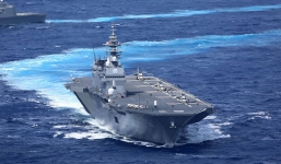 Chiến hạm lớn nhất của Nhật Bản sắp vào Biển Đông