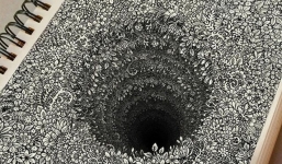 Kinh ngạc những bức tranh như “bật” khỏi trang giấy