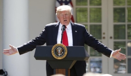 Trump tuyên bố rút Mỹ khỏi hiệp định biến đổi khí hậu