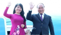 Thủ tướng Nguyễn Xuân Phúc và phu nhân bắt đầu chuyến thăm Nhật Bản
