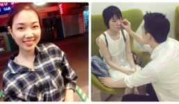 Nữ sinh bị tạt axit ở Sài Gòn may mắn khi luôn có bạn trai chăm sóc và động viên