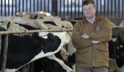 Chó khởi động máy xúc đâm chết triệu phú ở Anh