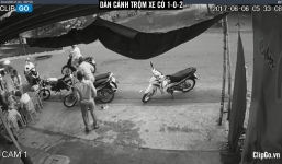 Màn dàn cảnh trộm xe như trong phim: Chỉ cần 2 giây, ổ khoá đã bị phá