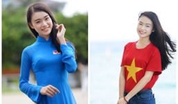 Mỹ nhân có thành tích học tập 'khủng' nhất HHVN đặt chân tới Trường Sa