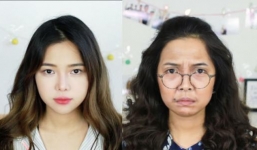 Gái xinh hóa thân thành mẹ chồng khiến dân mạng ngỡ ngàng