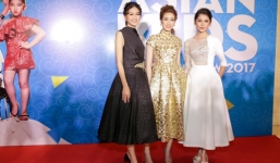 Top 3 Hoa hậu Việt Nam đọ sắc trên sàn diễn thời trang