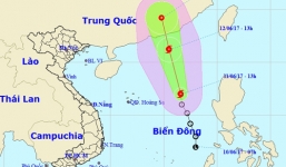 Áp thấp nhiệt đới trên Biển Đông mạnh lên thành bão số 1