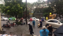 Thời tiết 14/6: Hà Nội tiếp tục mưa lớn, đề phòng ngập úng cục bộ
