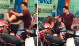 Bố đánh mẹ giữa phố khiến con òa khóc gây phẫn nộ