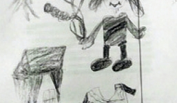Bức vẽ nguệch ngoạc vạch trần kẻ xâm hại tình dục bé gái 10 tuổi