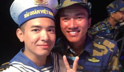 Việt Quang xúc động khi giấc mơ về Trường Sa thành hiện thực