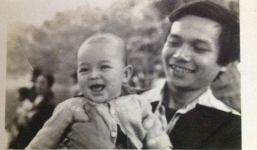 Nathan Lee khoe ảnh độc cùng người cha đại sứ Trương Triều Dương 