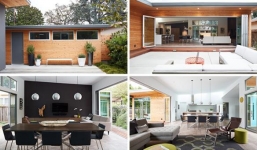 Ngôi nhà gỗ hiện đại cải tạo từ nhà cũ thập niên 60
