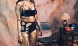 Ai cũng nghĩ đây là bức tranh vẽ cô gái bình thường nhưng giật mình khi biết sự thật