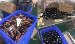 Rất nhiều thể loại mỹ phẩm 'ngoại nhập' hay 'xách tay' đi ra từ xưởng sản xuất kinh hoàng như thế này!