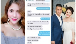 Vợ Việt Anh chỉ đích danh Bảo Thanh là người nhắn tin 'thả thính' chồng cô