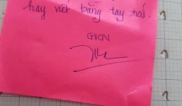 Không cho học sinh viết tay trái, cô giáo đánh mắng và viết giấy gửi về cho bố mẹ