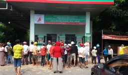 Quản lý cây xăng tử vong bất thường với vết cắt trên mặt ngay trong cửa hàng