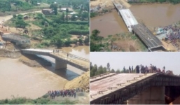 Cầu Trung Quốc xây cho Kenya bất ngờ đổ sập trước ngày khánh thành