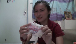 Dùng chiếc gối hơn 30.000 đồng suốt 2 năm, mãi tới khi chiếc vỏ bị sờn rách, gia đình mới phát hiện sự thật kinh hoàng