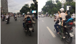 Khoảnh khắc trên phố Hà Nội khiến người ta vừa thương vừa giận